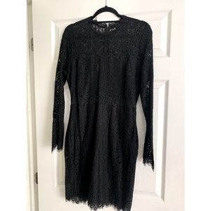 Black Lace Lulus Dress